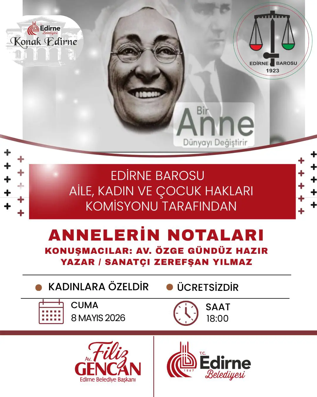 EDİRNE BELEDİYESİ’NDEN ANNELER GÜNÜ’NE ÖZEL PROGRAMLAR galeri görseli